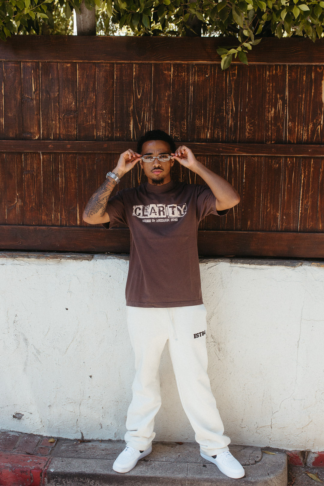 Brown Clarity Tee
