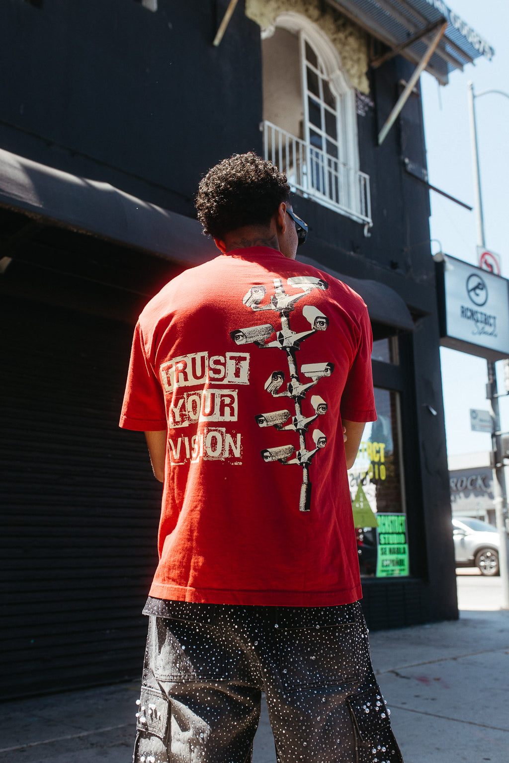 MJ Red Clarity Tee