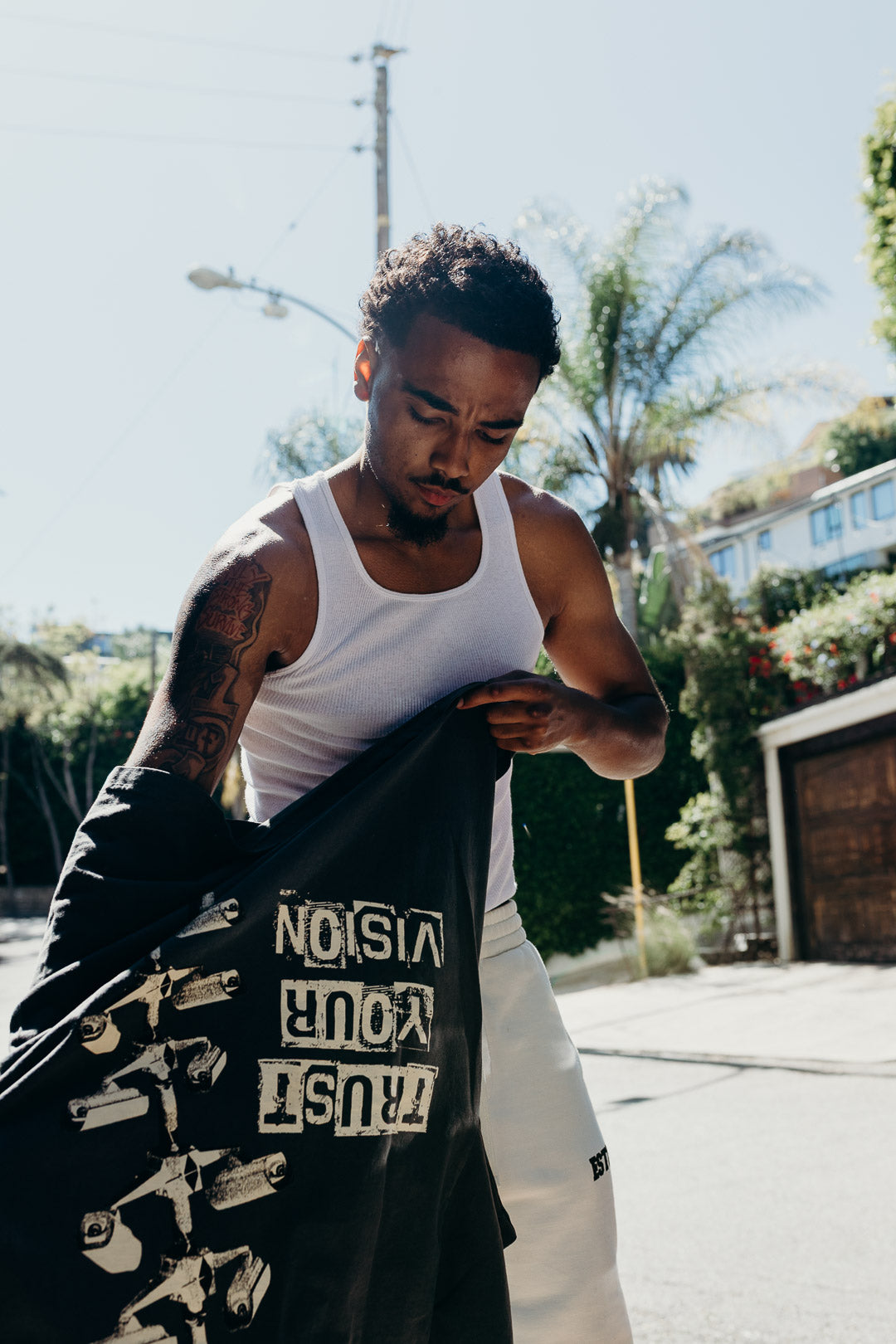 Charcoal Grey Clarity Tee